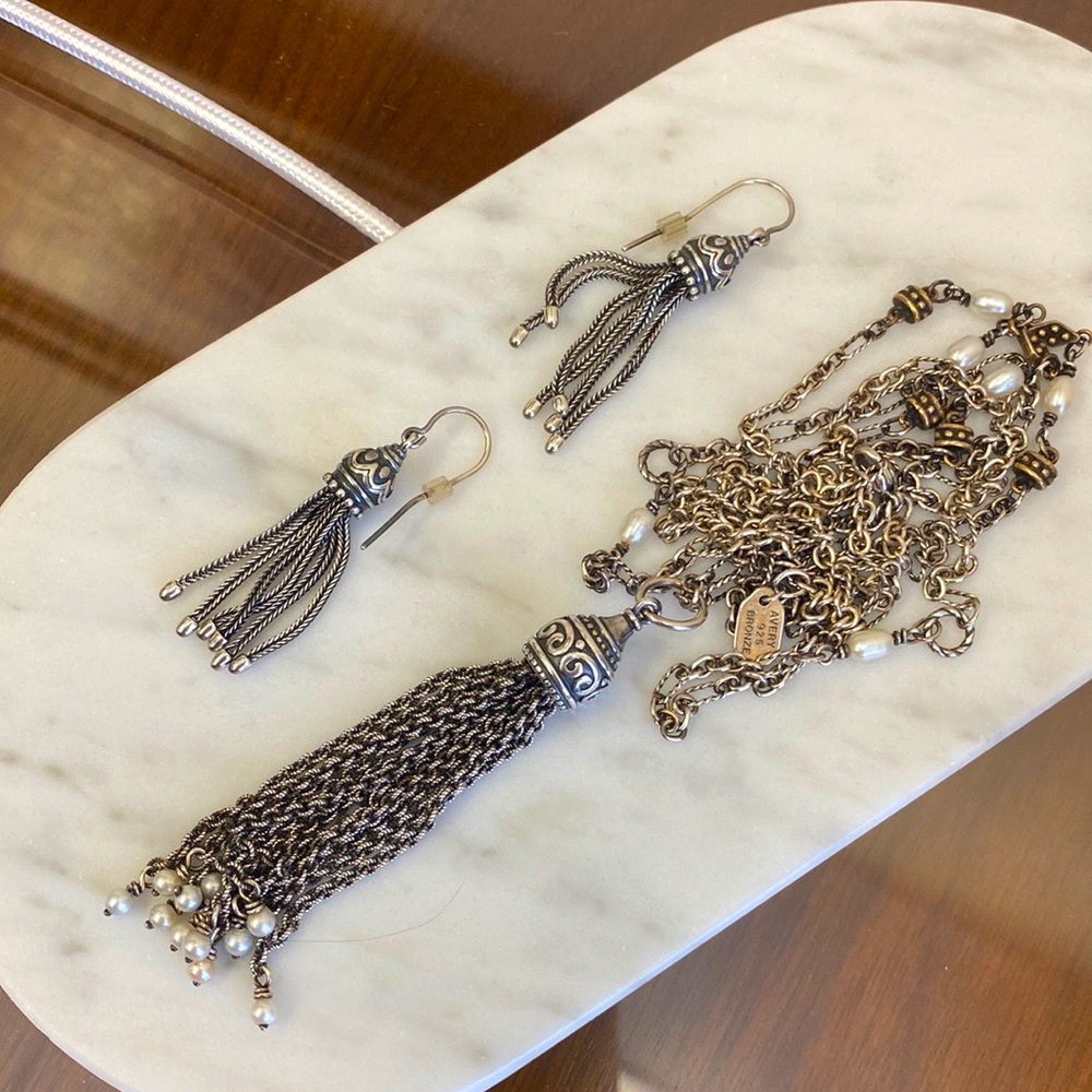 James Avery Necklace, Pendent & Earrings